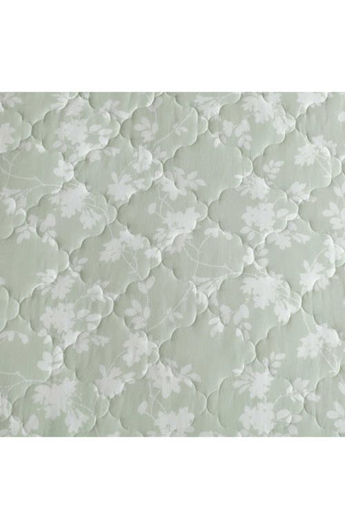 Laura Ashley Adorabelle 3-piece Twin Quilt & Sham Set In Green