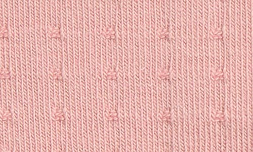 Nordstrom Tonal Dot Crew Socks In Pink Puff