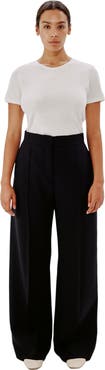 Another Tomorrow DOPPIO WIDE LEG PANT