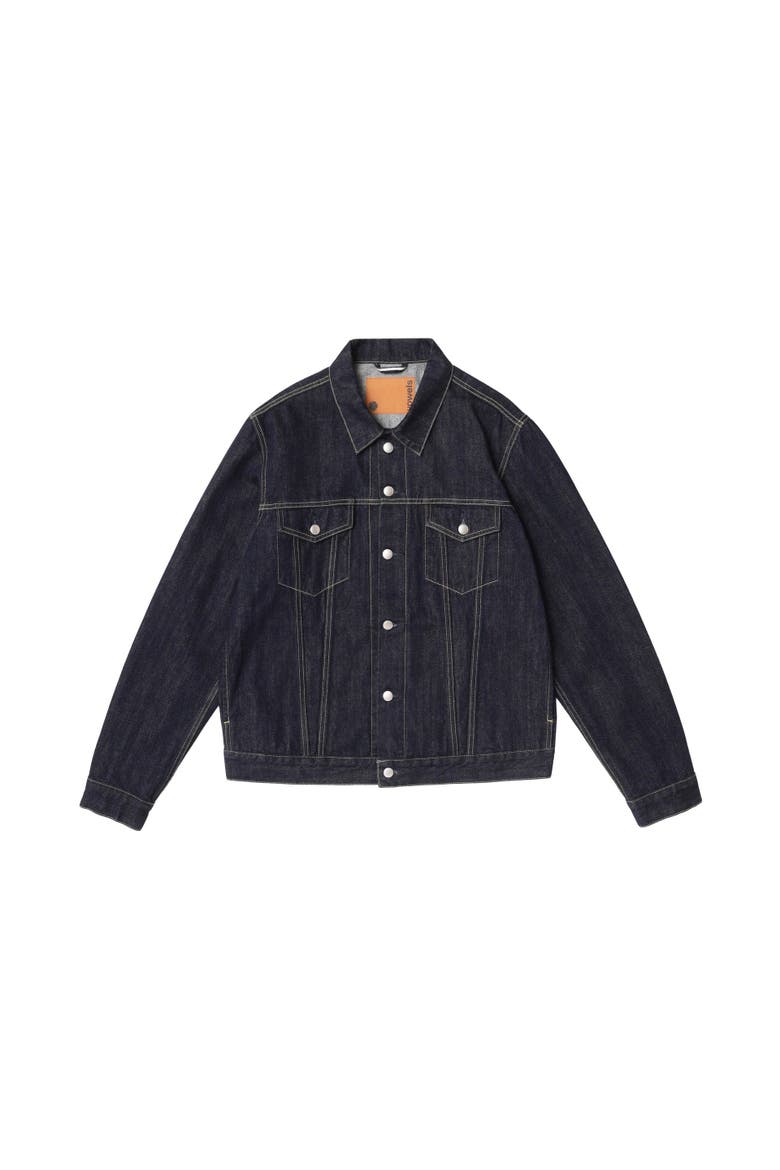 Classic Trucker Jacket, Main, color, Indigo