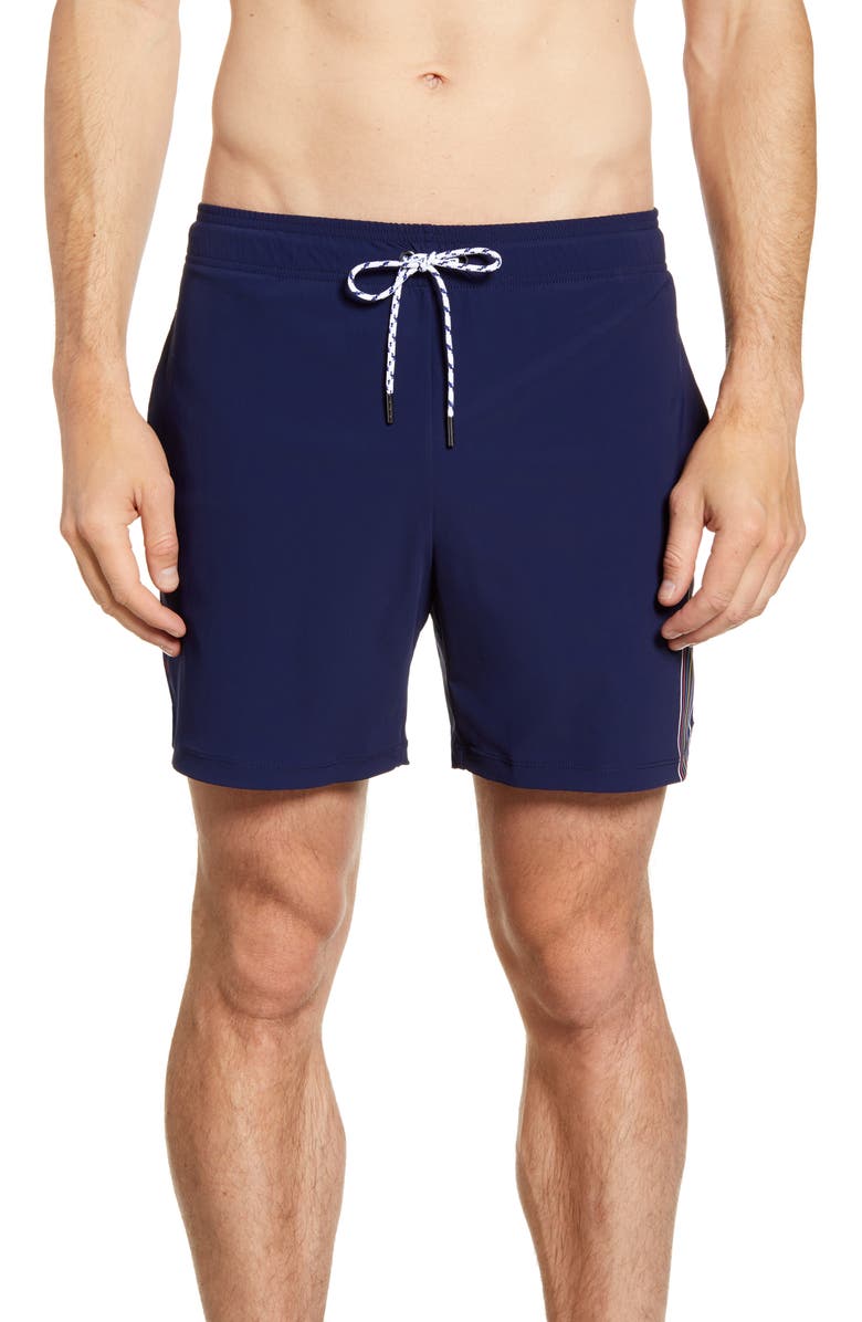 Rhone Fletcher Solid Swim Trunks, Main, color,