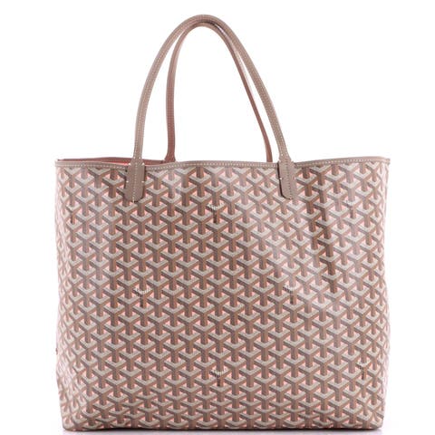 Saint Louis Tote Claire Voie Coated Canvas Gm