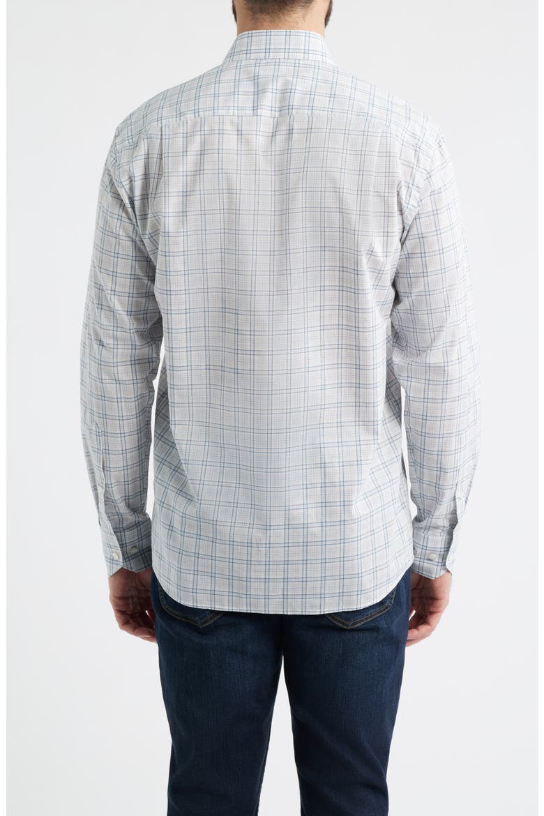Crown Crafted Pietro Cotton Poplin Button-Up Shirt, Alternate, color, BRITISH GREY