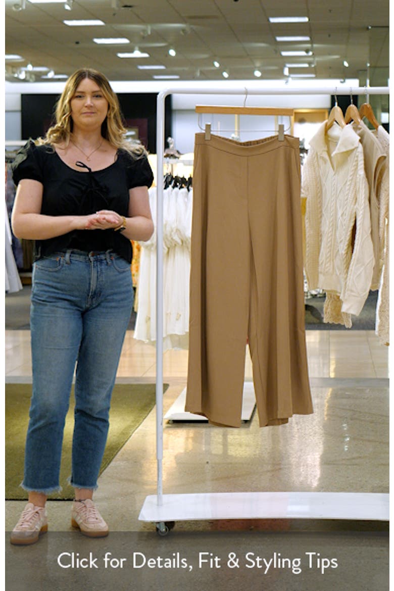 Laila Wide Leg Crop Pants video