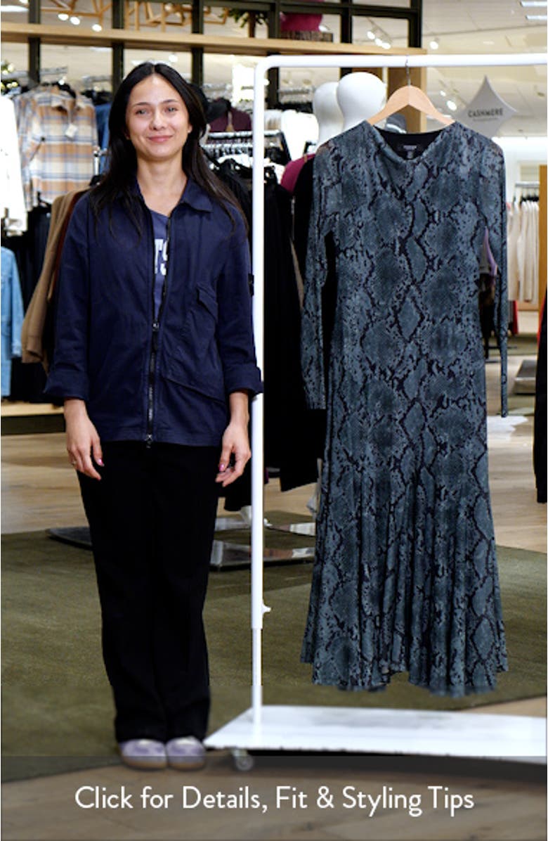 Tammy Asymmetrical Hem Midi Dress, sales video thumbnail