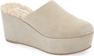 Cordani Jules Faux Fur Lined Platform Mule