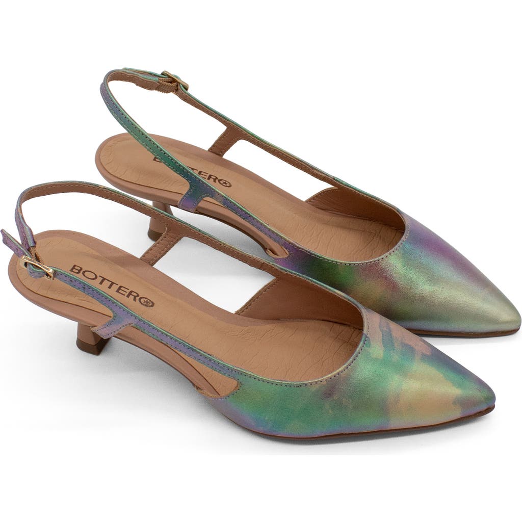 Bottero Botolivia Legacy Pointed Toe Slingback Pump