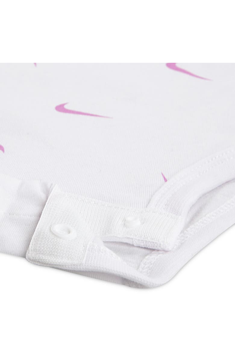 Nike Essentials Scooter Sweatshirt, Shorts & Bodysuit Set, Alternate, color, Playful Pink