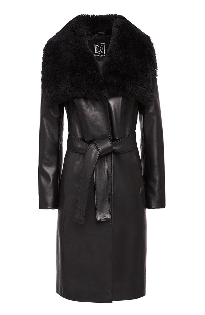 Dawn Levy Nina Coat, Alternate, color, Black