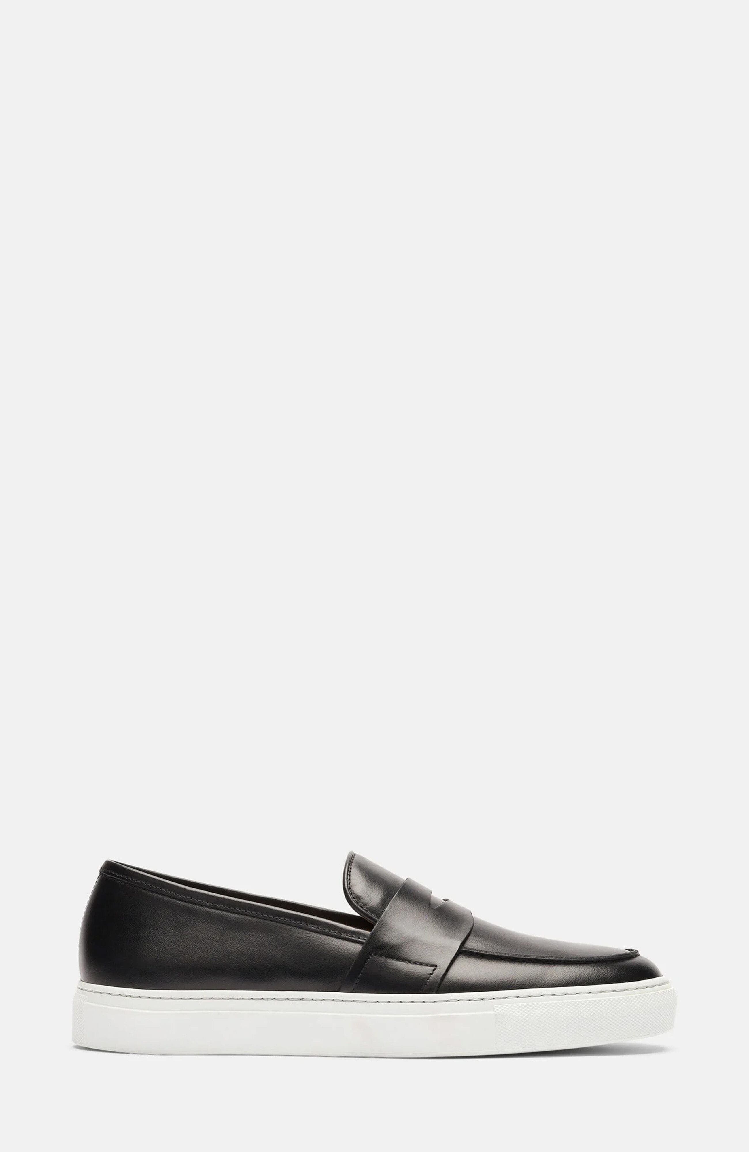 Alberto Sneakers, Alternate, color, Black - Calf