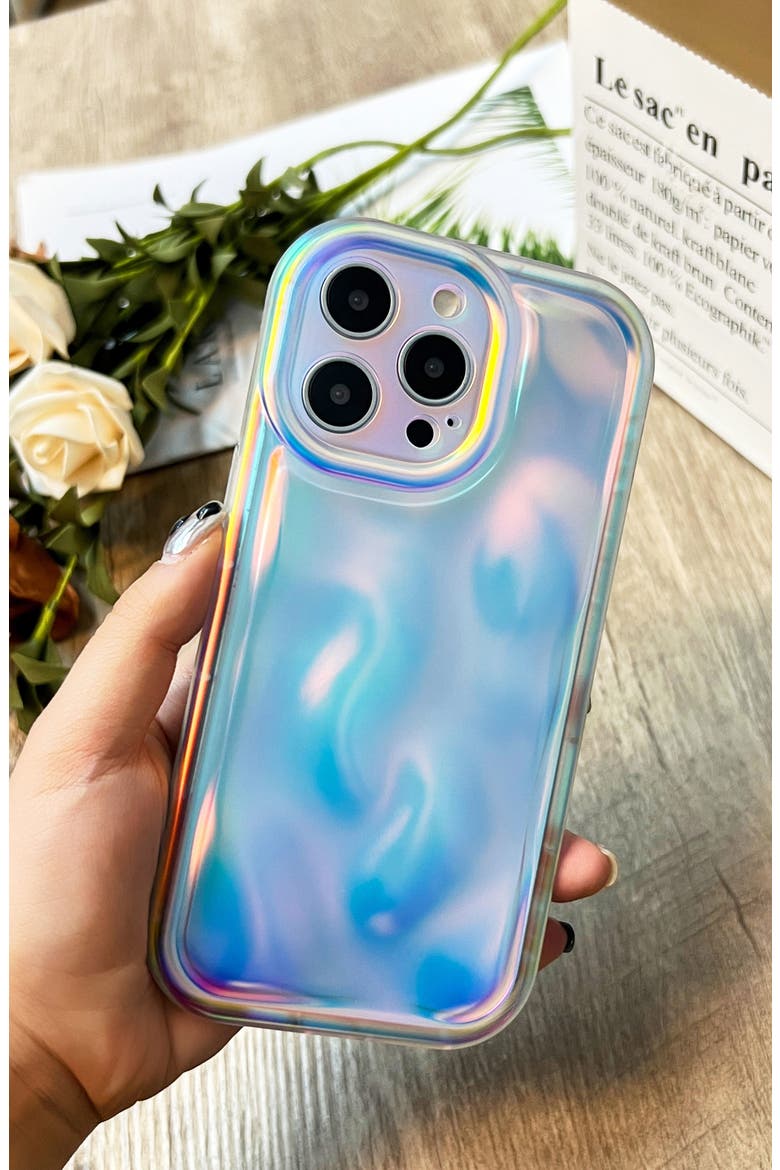 iPhone 15 ProMax Fairy Bubble Phone Case, Alternate, color, CLEAR