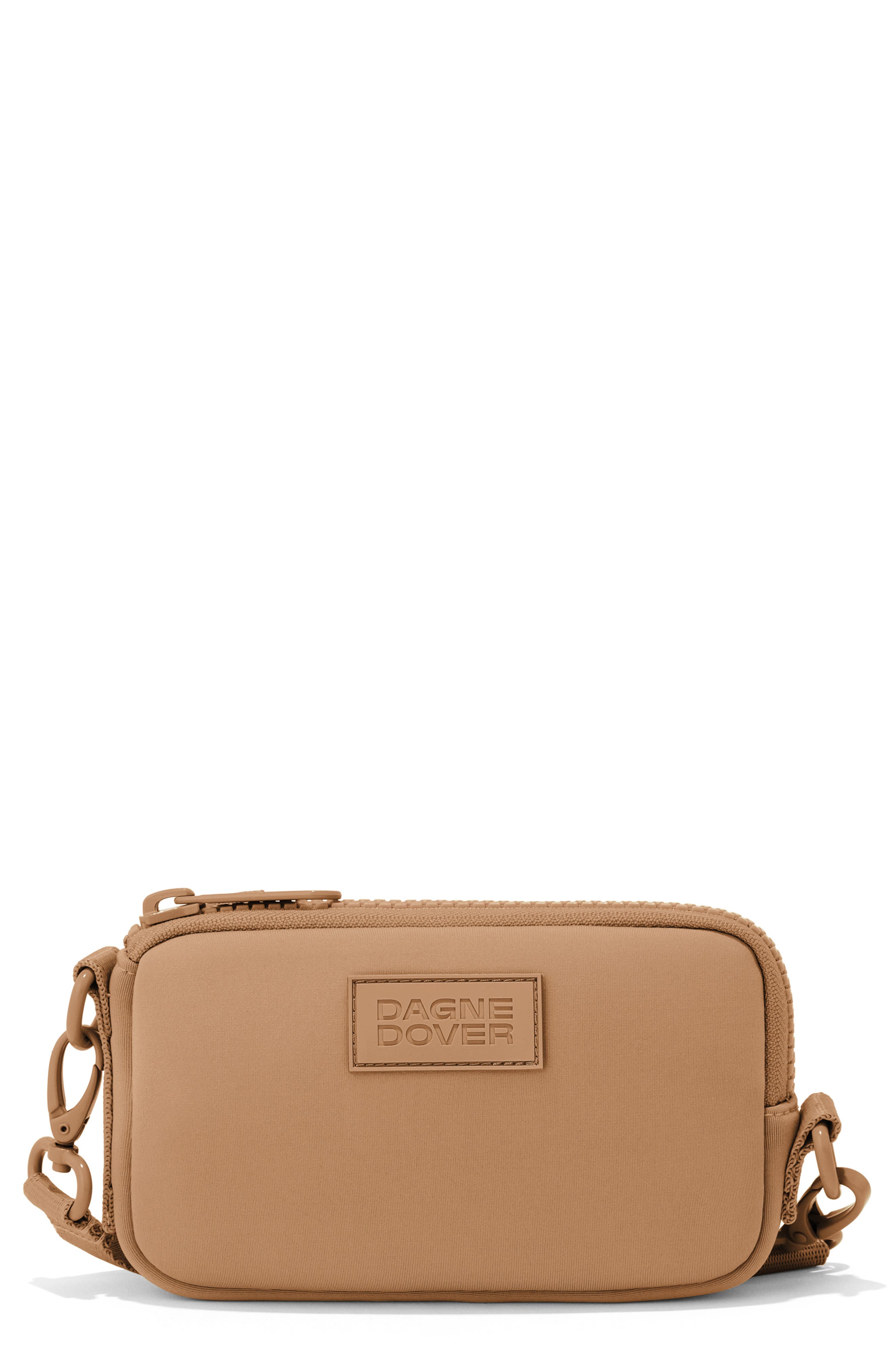 Dagne Dover Mara Phone Sling Crossbody Bag in Camel 