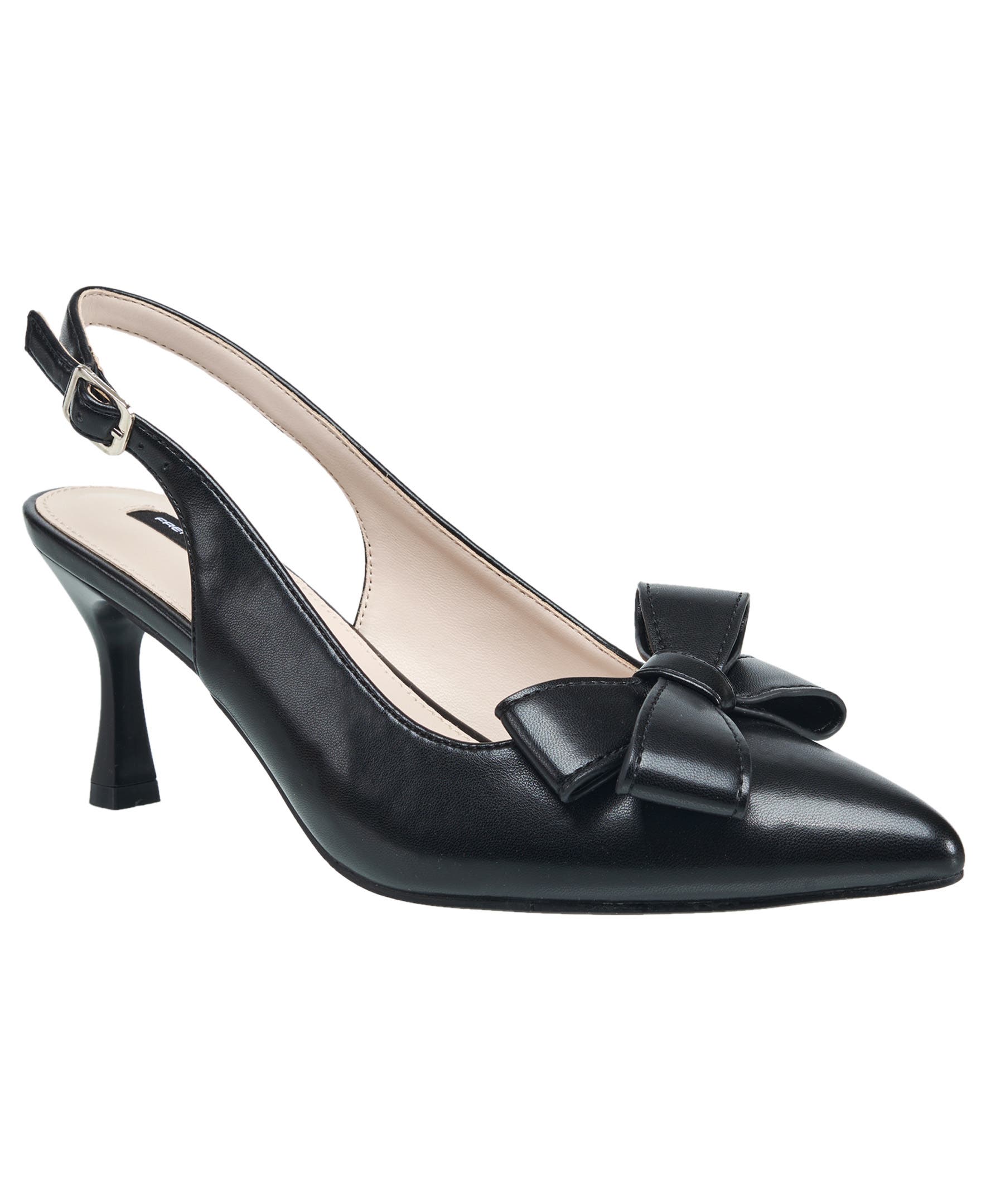 French Connection Brinton Oversized Bow Kitten Heel, Main, color, 