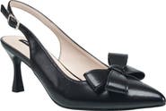 French Connection Brinton Oversized Bow Kitten Heel