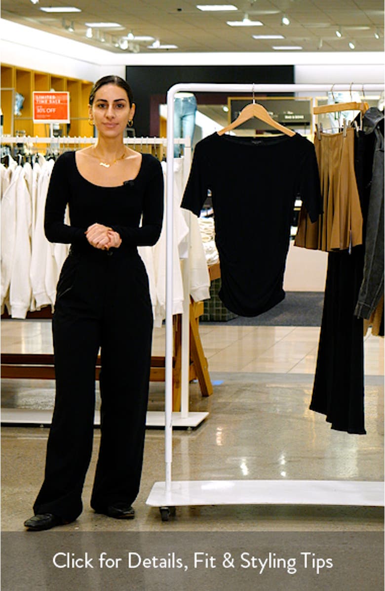 Luca Shirred T-Shirt, sales video thumbnail