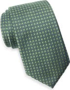 Nordstrom Stailey Neat Stretch SilkJacquard Tie