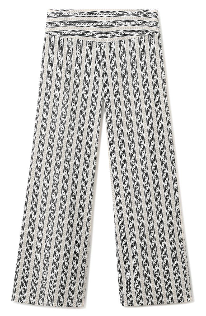 MANGO TEEN Block Print Straight Leg Pants, Alternate, color, 