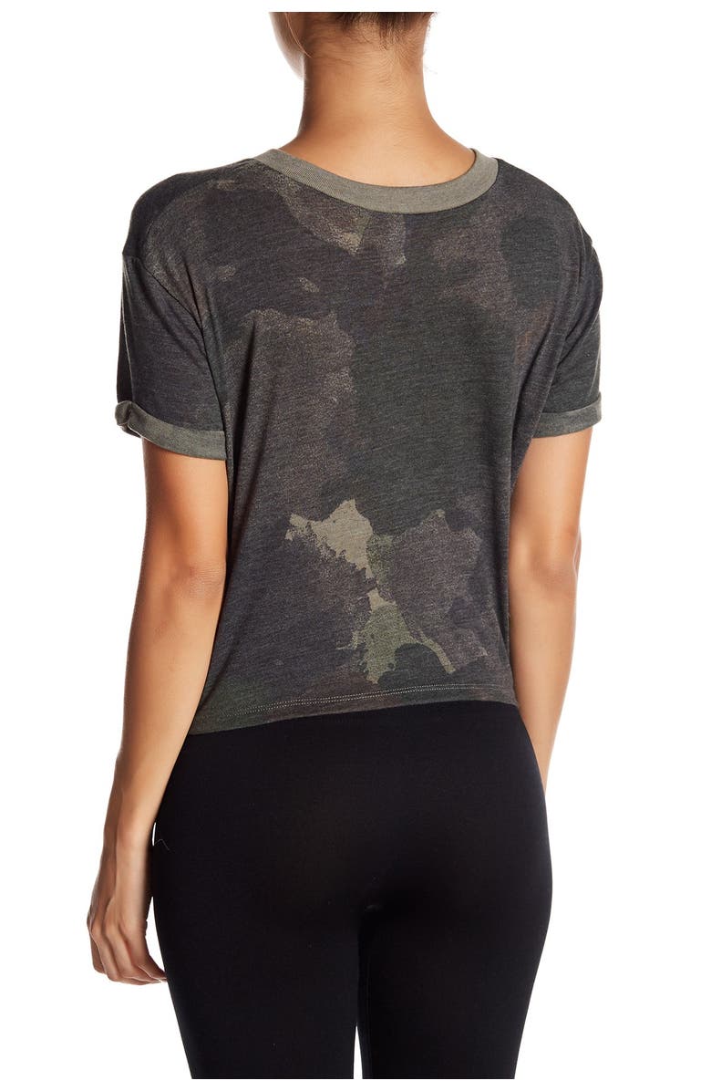 Alternative Cropped Boxy Camo T-Shirt, Alternate, color,