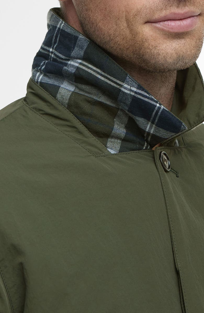 Barbour Wadded Lorden Waterproof Jacket, Alternate, color, Olive