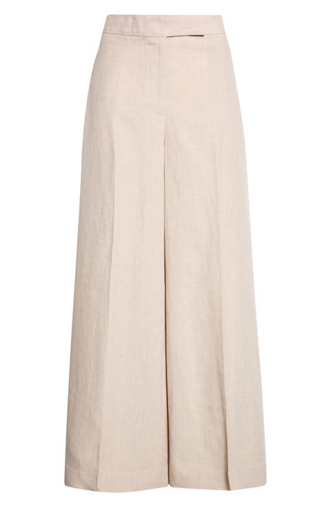 Kit Wide Leg Linen Pants