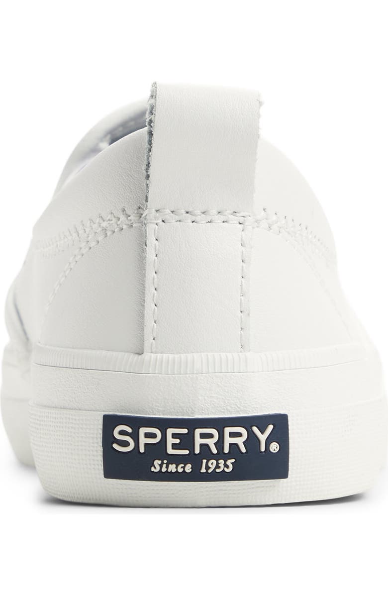 Sperry Crest Twin Slip-On Sneaker, Alternate, color, White