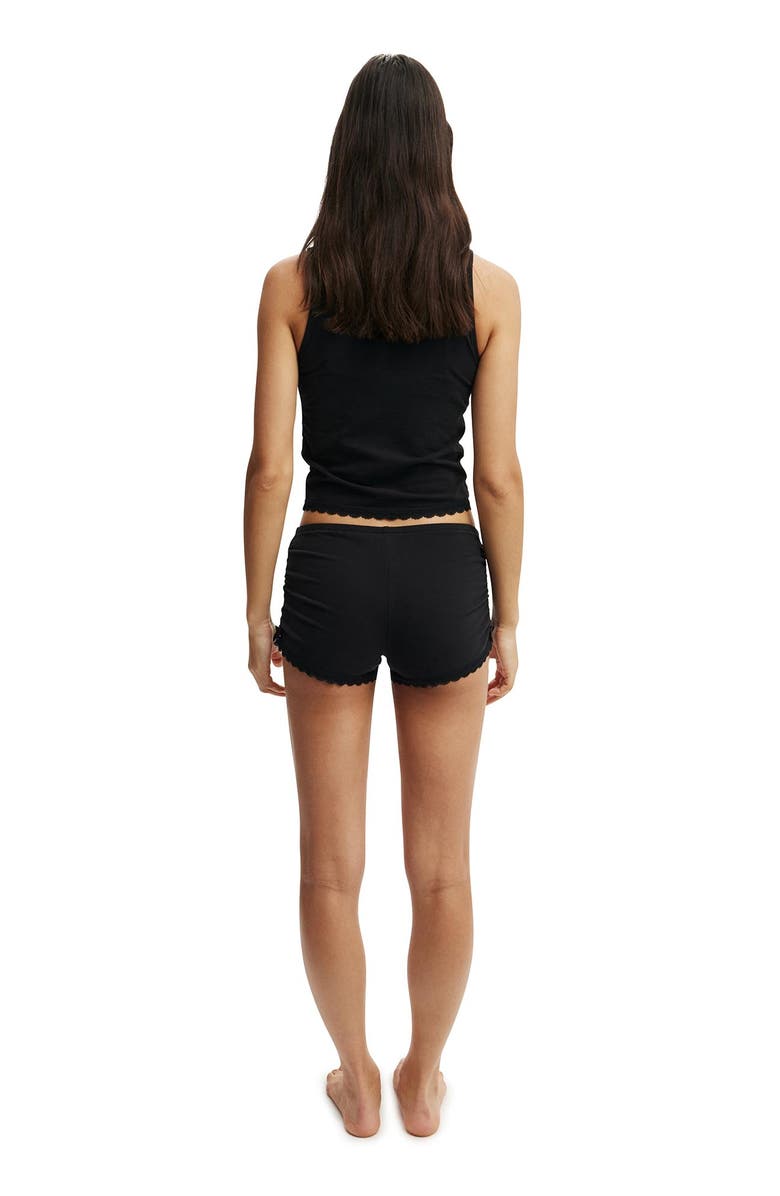 COTTON ON BODY Women's Peached Jersey Ruched Boyshort, Alternate, color,