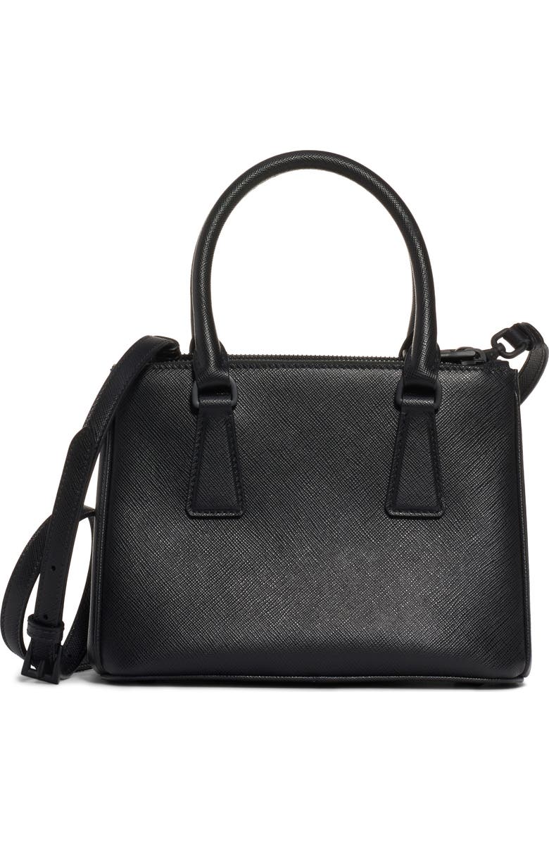 Prada Mini Galleria Saffiano Leather Satchel, Alternate, color,