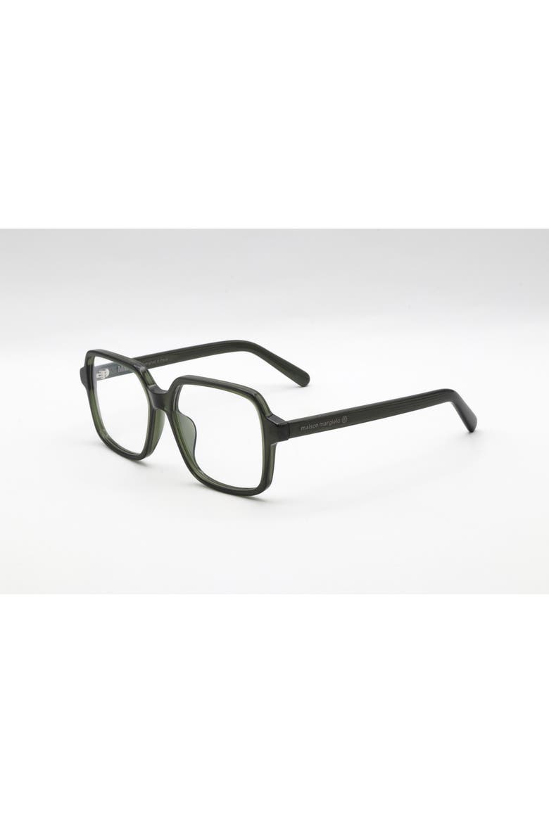 54mm Square Optical Glasses, Alternate, color, GREEN