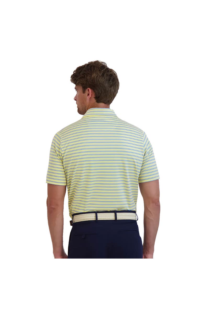 Fairway & Greene Harbour Stripe Mens Golf Polo, Alternate, color, Sea Hay