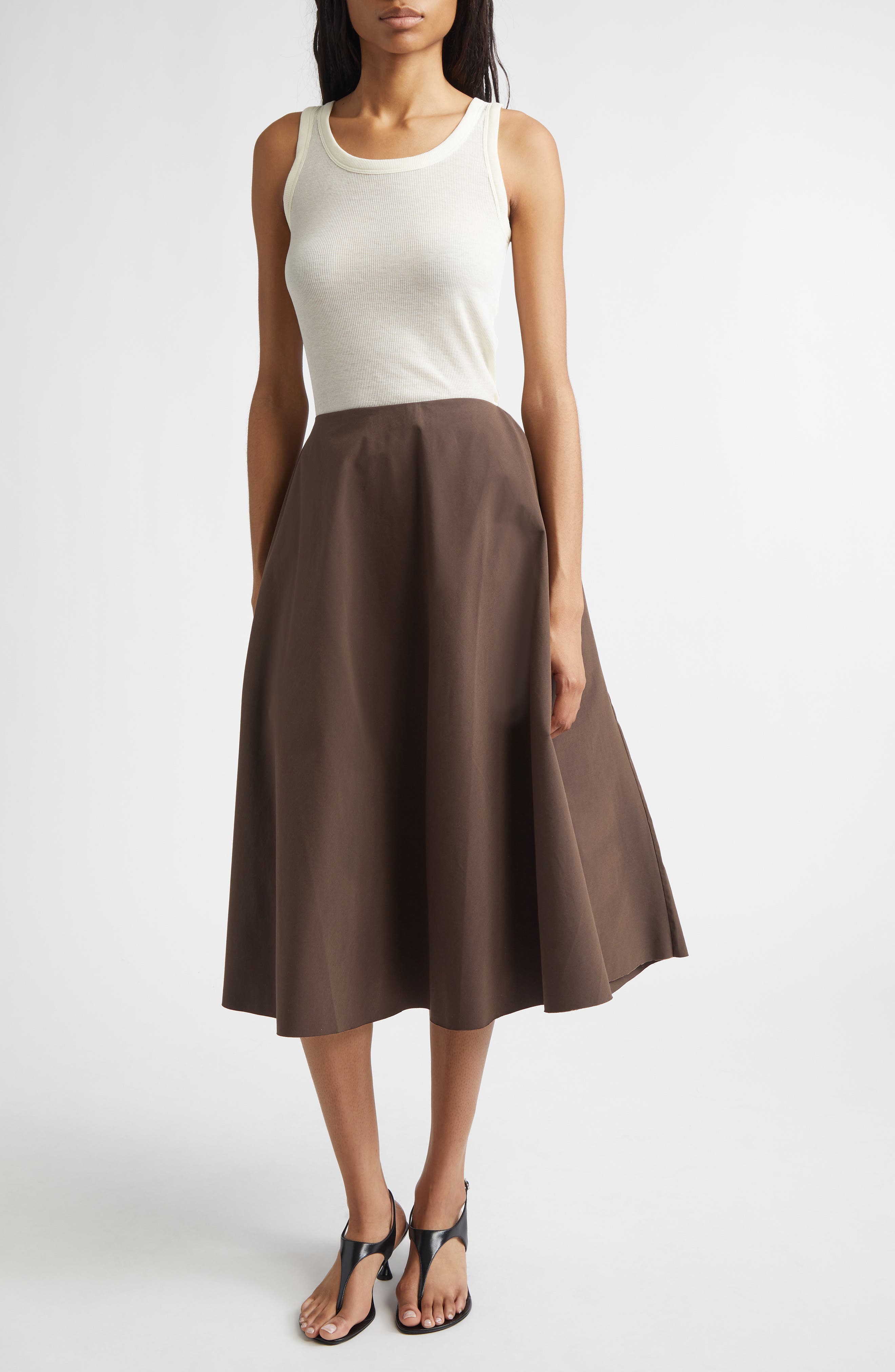Aeron Cotton Blend Skirt - image 2