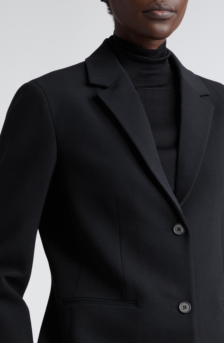 The Row Schoolgirl Stretch Wool Blazer, Alternate, color, 