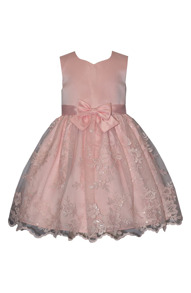 Iris 
Ivy Kids
 Sweet Heart Lace Party Dress, Main, color, Pink