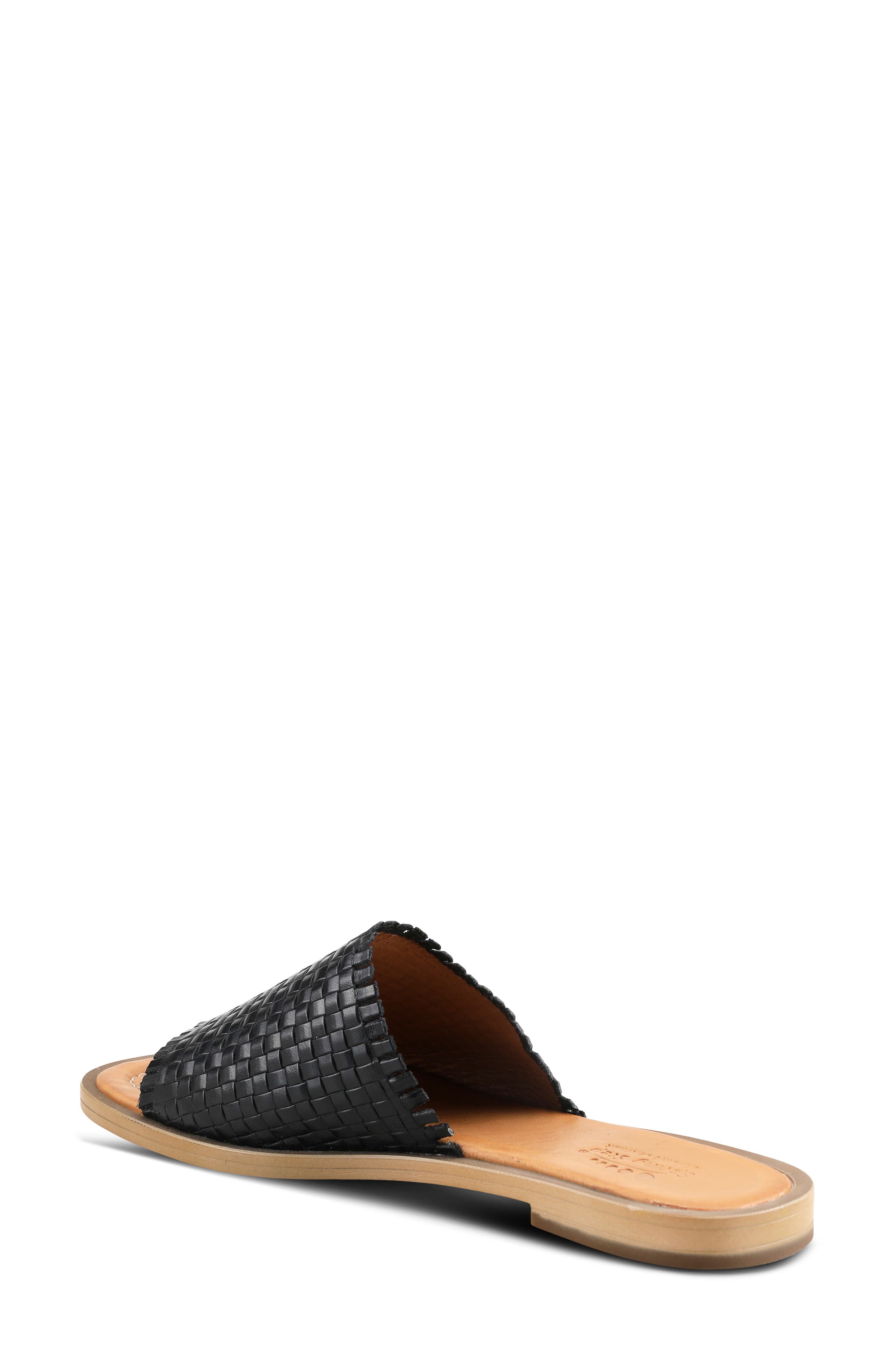 Spring Step Ginosa Slide Sandal, Alternate, color, Black