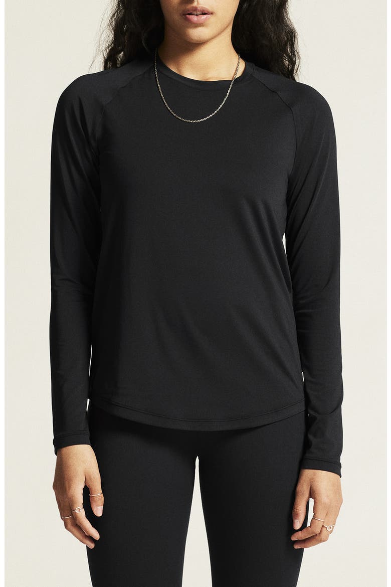 Collective Long Sleeve T-Shirt, Main, color, BLACK