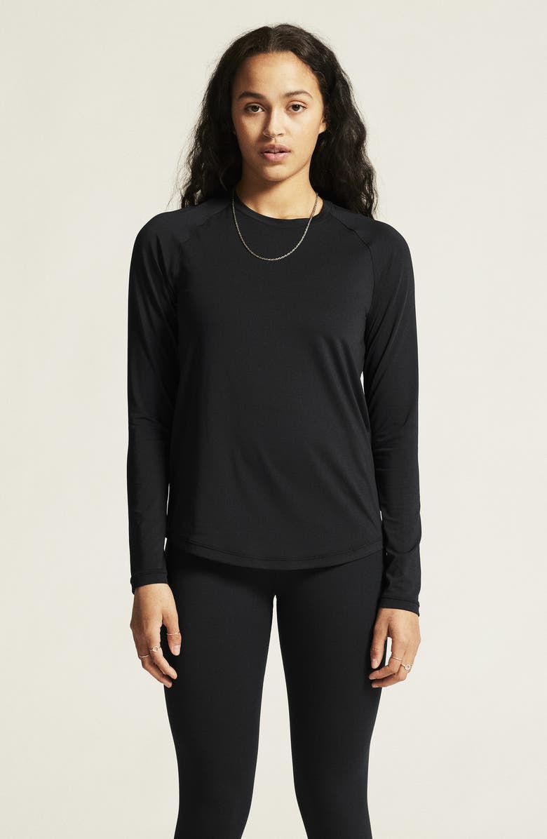 Craft Collective Long Sleeve T-Shirt, Alternate, color, Black