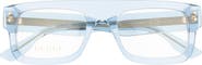 Gucci 52mm Square Rectangular Glasses