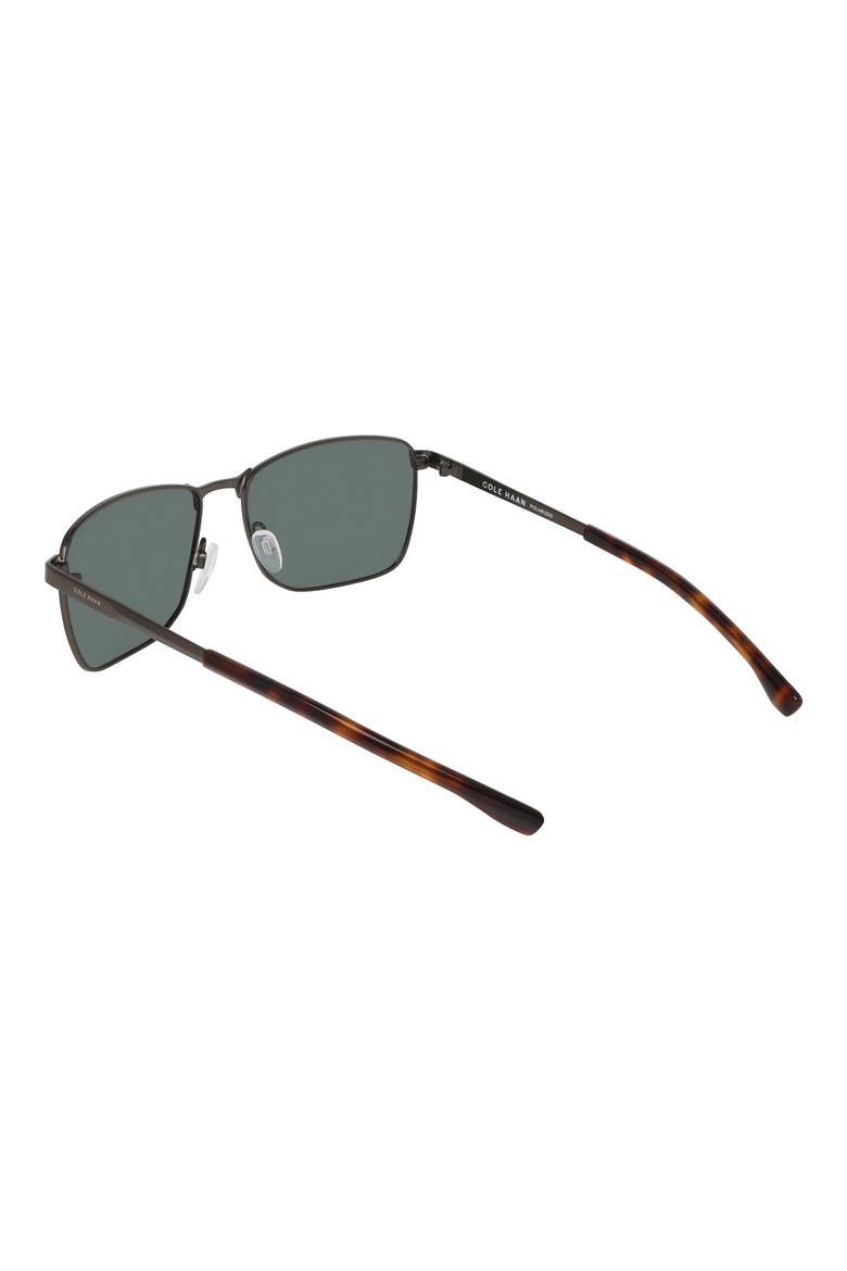 58mm Navigator Sunglasses, Alternate, color, GUNMETAL