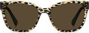 Kate Spade New York fatimah 55mm rectangular sunglasses