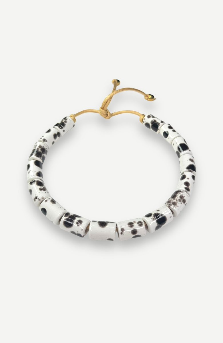 Her New Tribe Bead Five Candy Necklace, Alternate, color, Tort