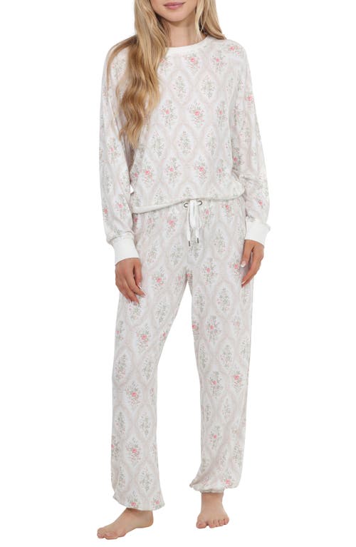 Honeydew Intimates Star Seeker Brushed Jersey Pajamas In Blue