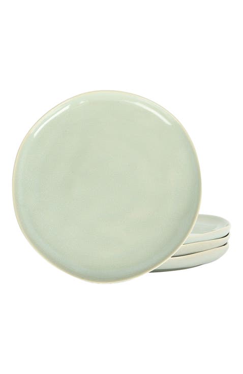 Mirella Stoneware 4-Piece Dinner Plate Set