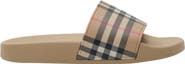 Burberry Check Slides