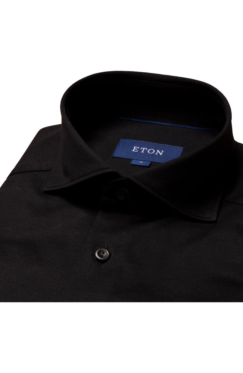 Eton Contemporary Fit Cotton Jersey Shirt, Alternate, color,