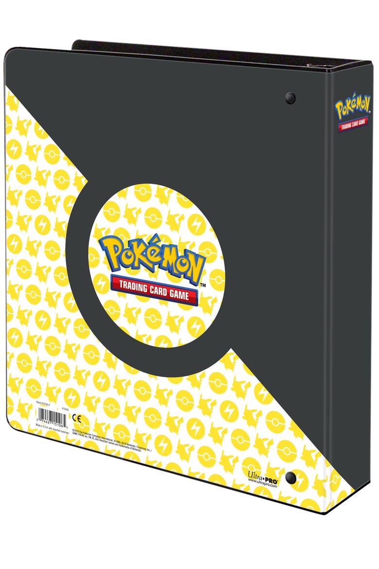 Pokémon Pikachu 2" 3Ring Binder, Alternate, color, Black