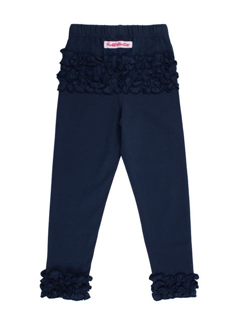Toddler Girls Ruffle Leggings with Signature Rear Ruffles