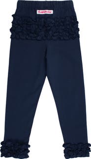 RuffleButts Toddler Girls Ruffle Leggings with Signature Rear Ruffles