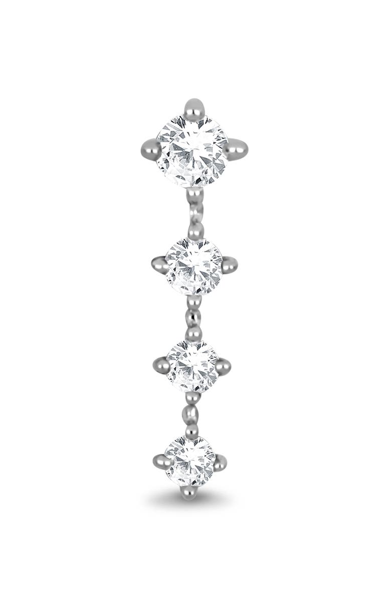 Bony Levy Audrey 18K White Gold Diamond Bar Stud Earrings, Alternate, color, 18K White Gold