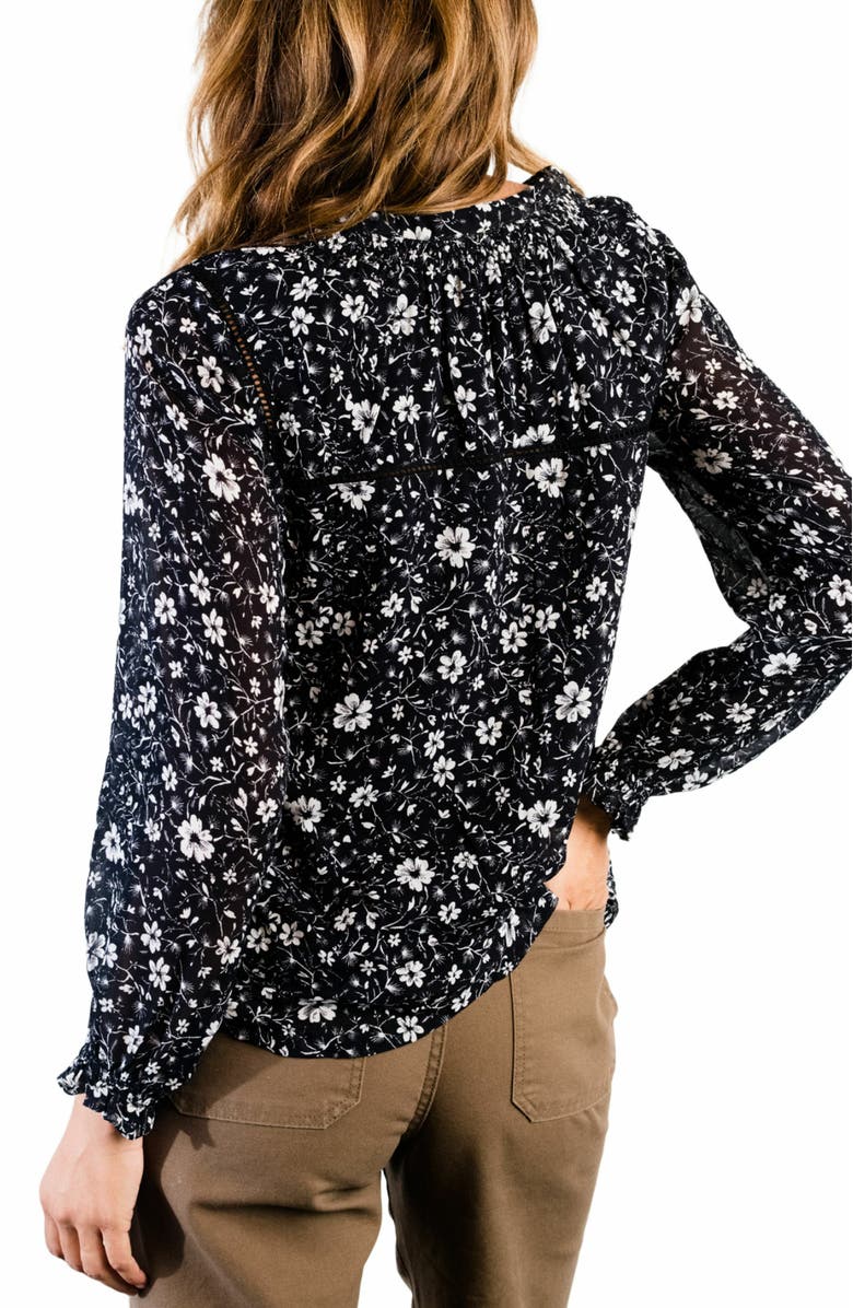 ABLE Annette Tie Blouse, Alternate, color, 