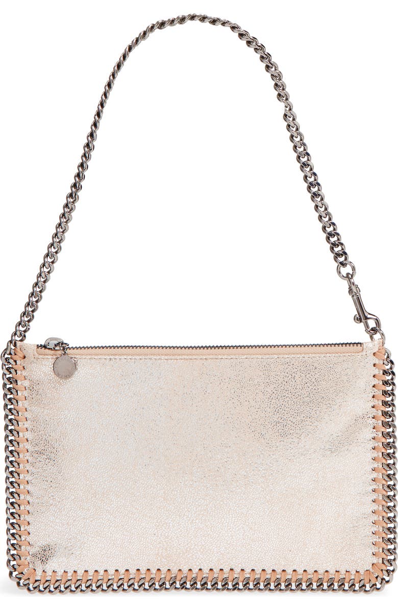 Stella McCartney 'Falabella' Pouch with Convertible Strap, Main, color,