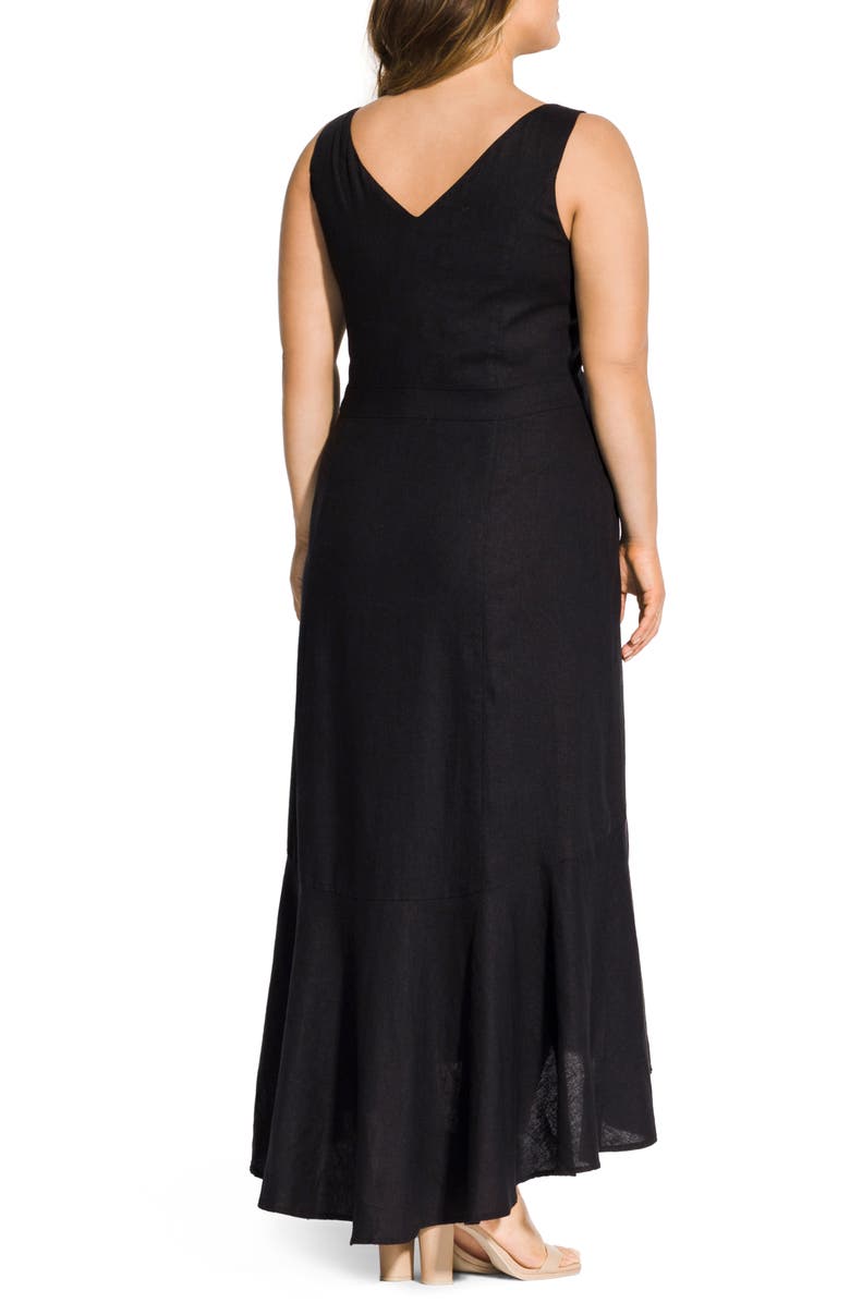 City Chic Sweety High/Low Sundress, Alternate, color, 